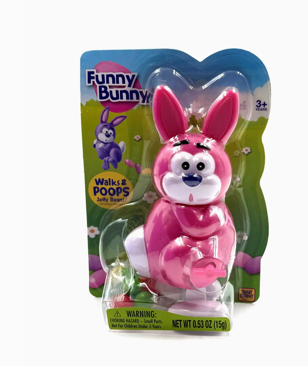 Funny Bunny Windup Walk & Poop Jelly Bean Dispenser – Ivy & Bugz
