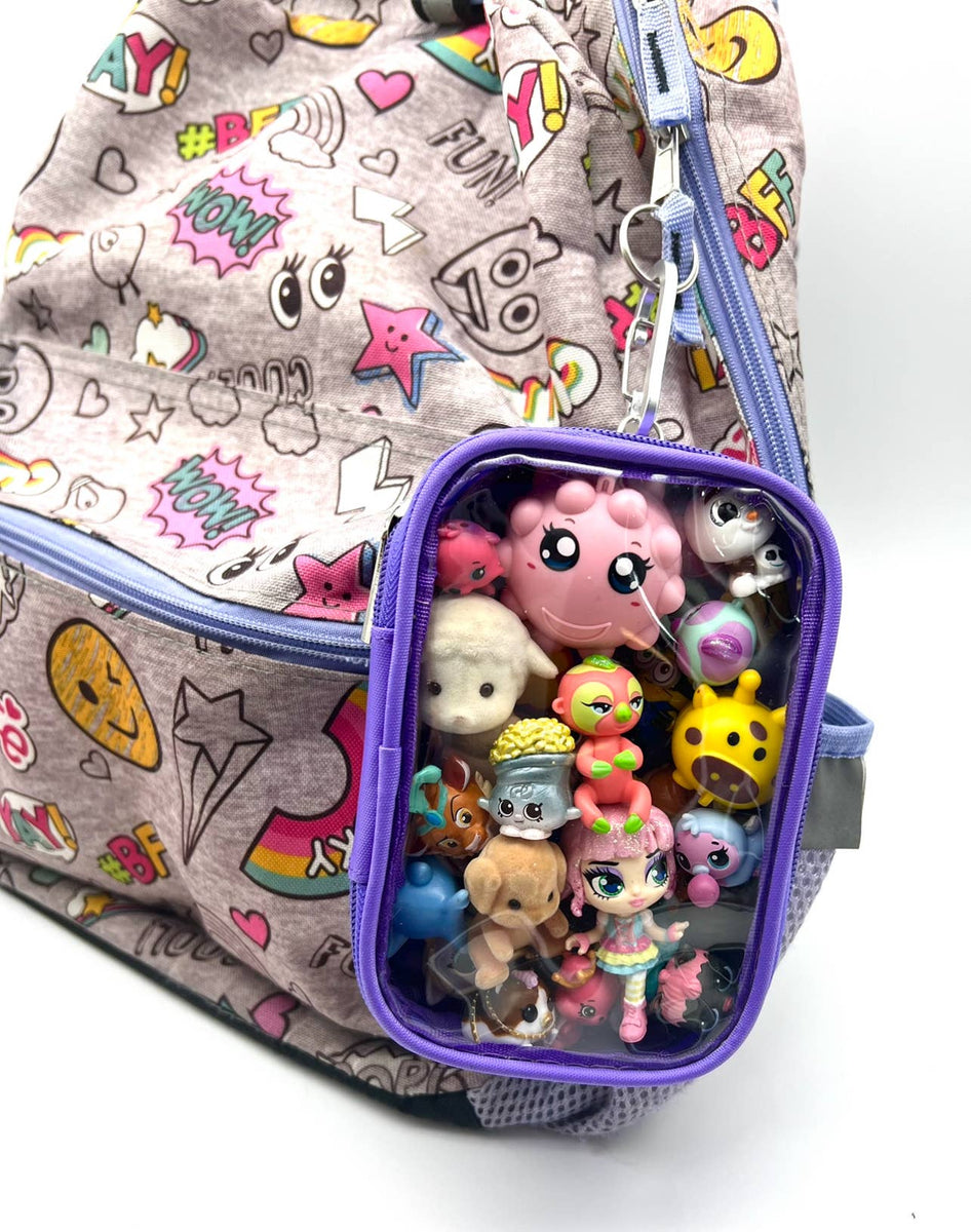 Knick Knack Mini Backpack Clip Bag Collectibles Storage Case – Ivy & Bugz