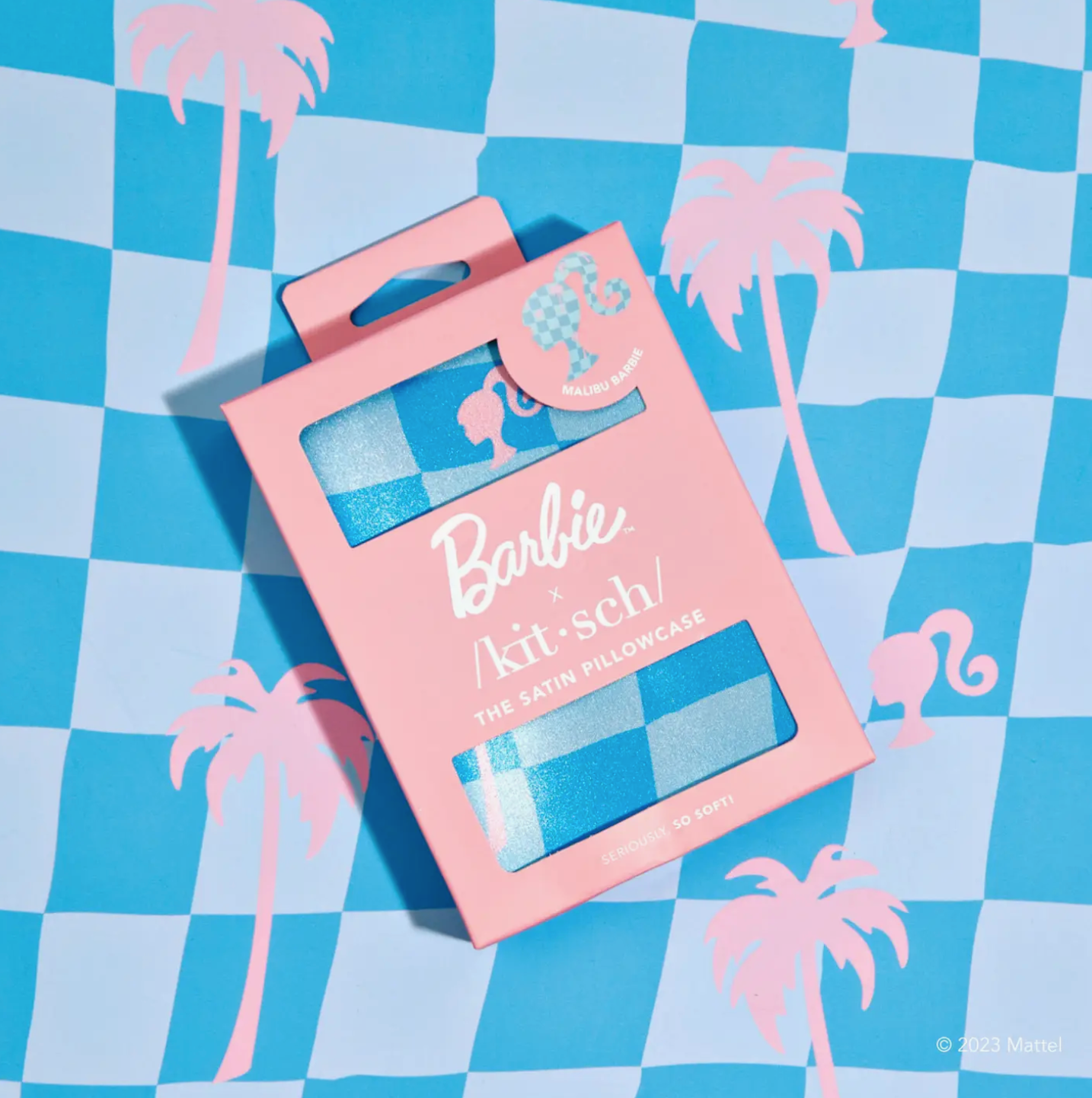 Barbie X Kitsch Satin Pillowcase