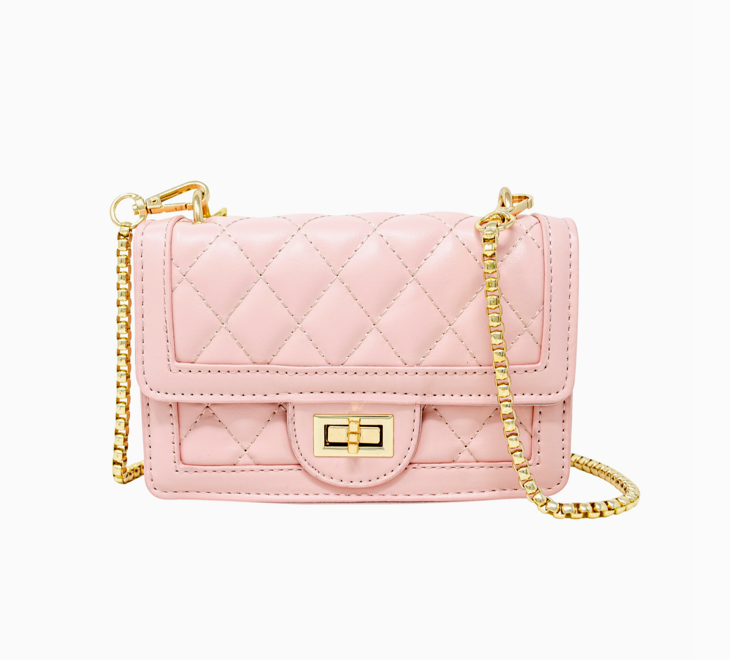 Classic Quilted Large Flap Handbag