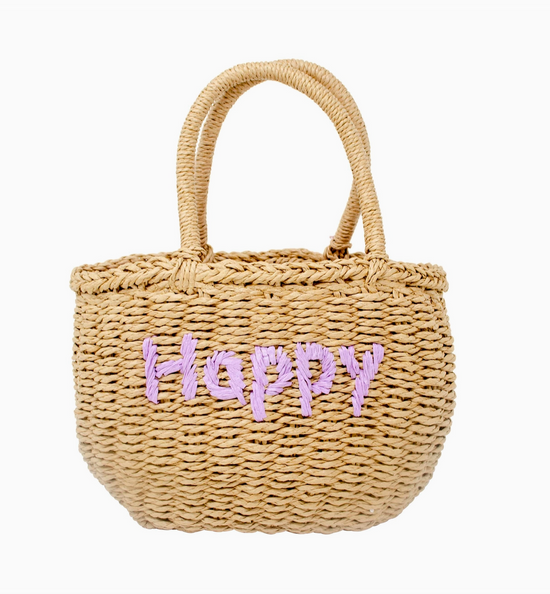 Happy Basket Bag
