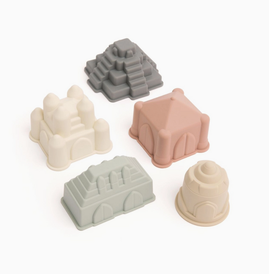 Silicone Beach Sand Mold Sets, Castle Building Kit