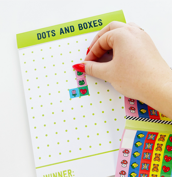 Dots and Boxes On-The-Go Pad