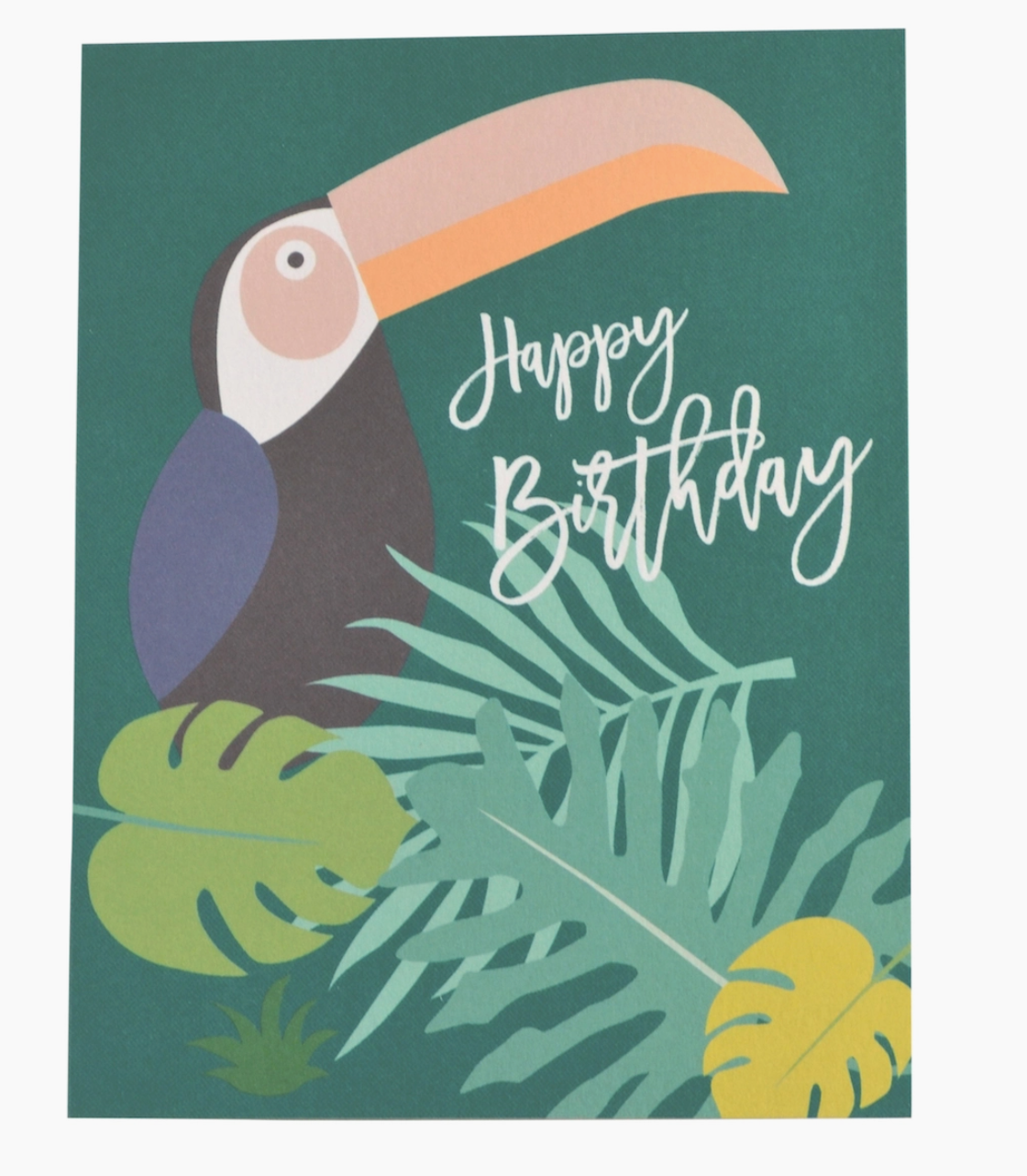 Toucan Birthday Card (blank inside)
