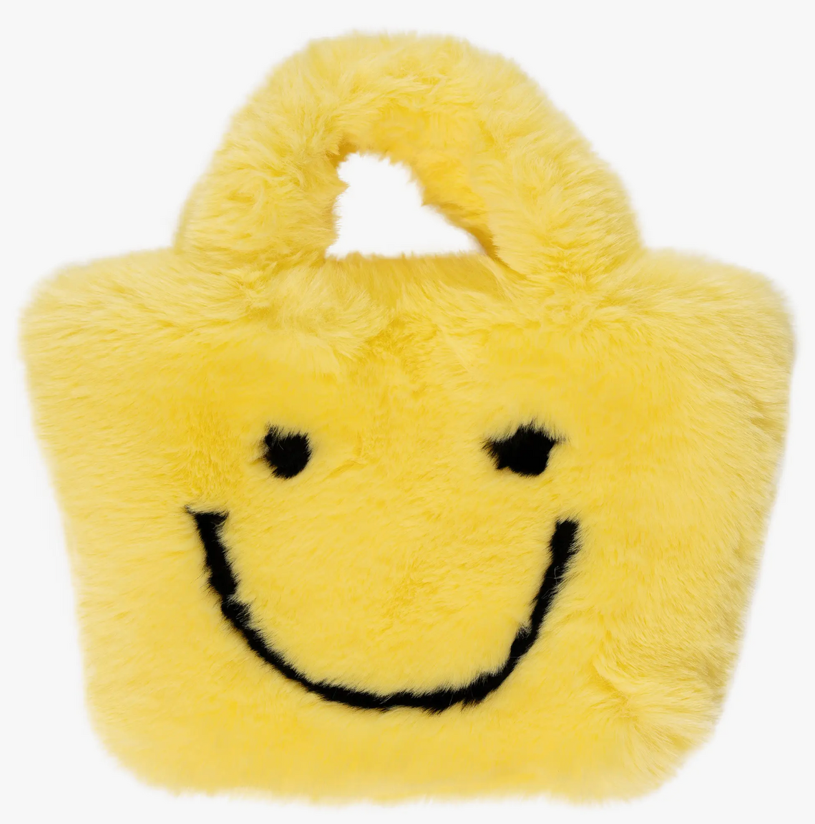 Smile Faux Fur Small Shoulder Bag