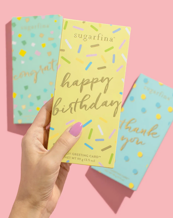 Happy Birthday - Candy Greeting Card