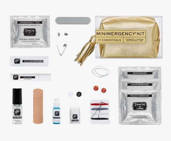 Metallic Tassel Minimergency Kit
