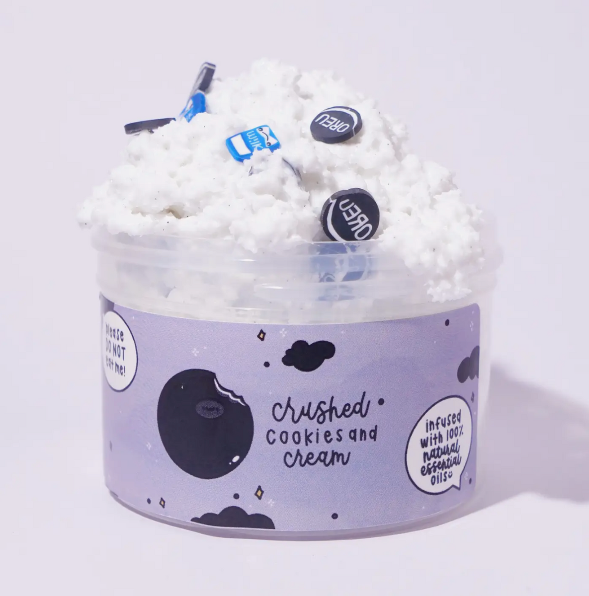 120ML Soft cloud slime Oreo Scent