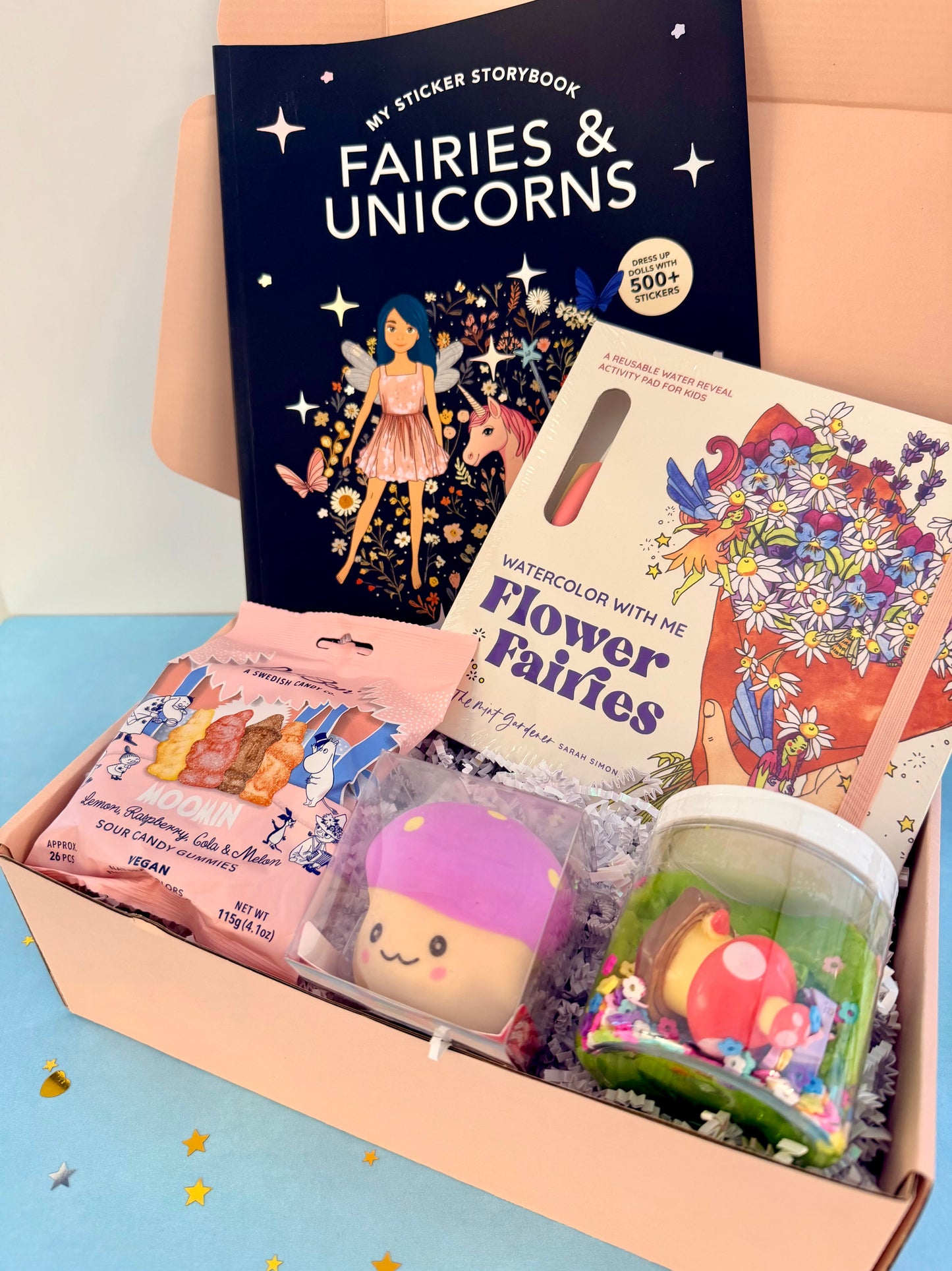 pre-made little kid boxes 
