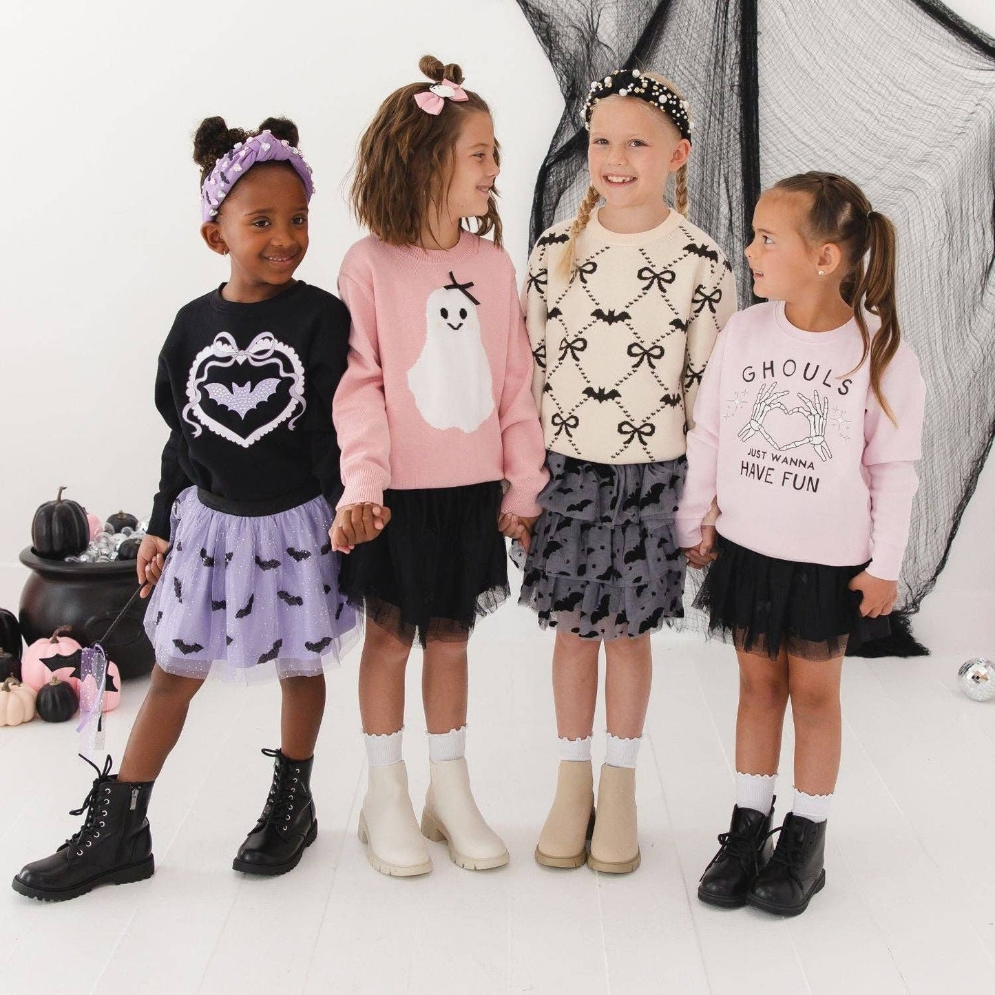 Glitter Bat Halloween Wand - Kids Dress Up
