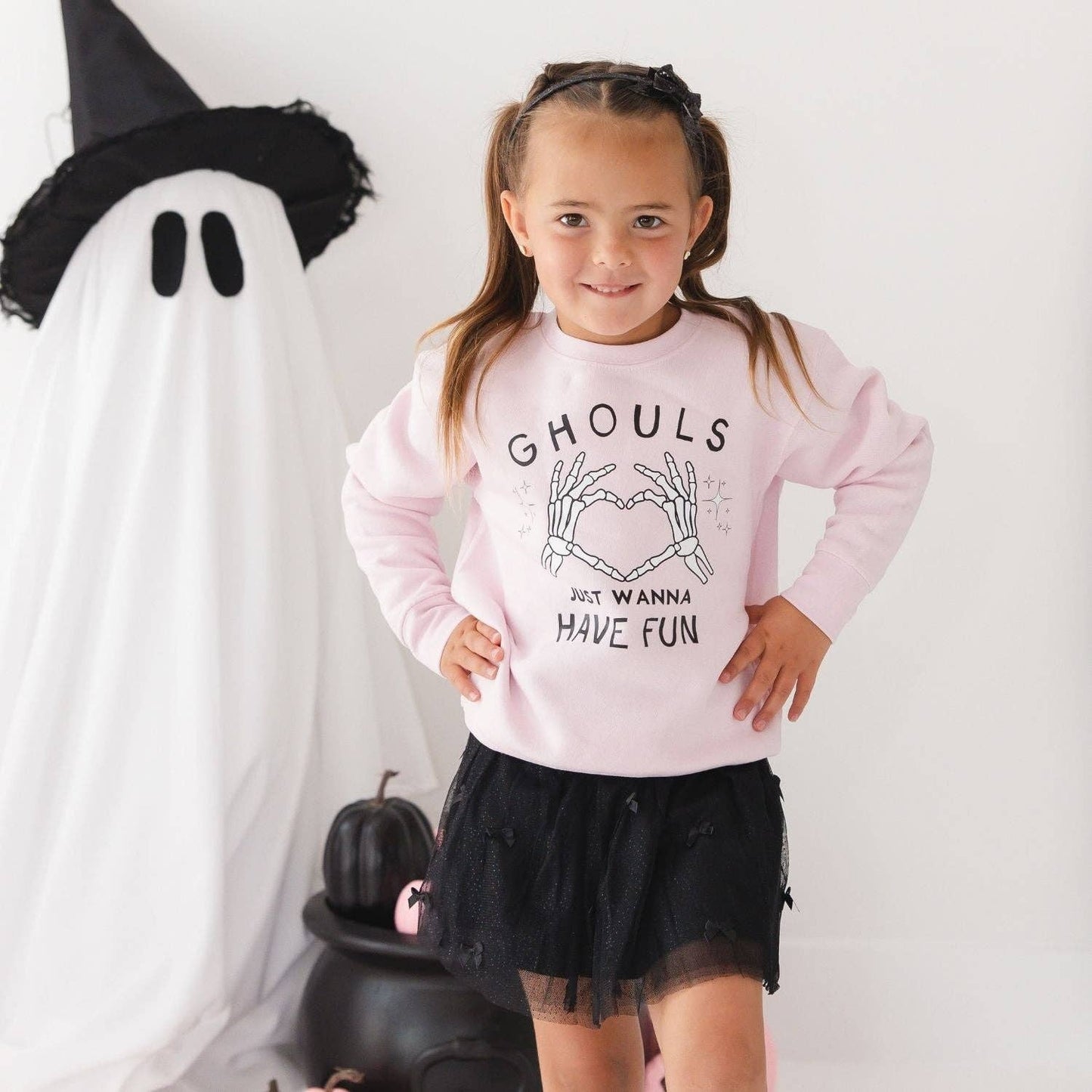 Glitter Bat Halloween Bow Headband - Kids Hair Accessories