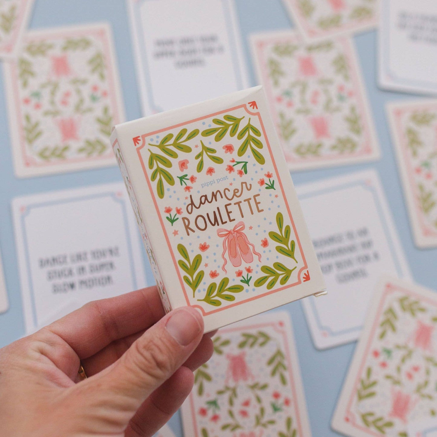 Dancer Roulette - Draw-And-Do Activity Card Game