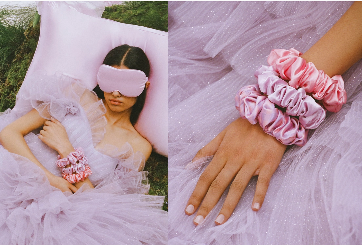 Belleflower Large Scrunchies