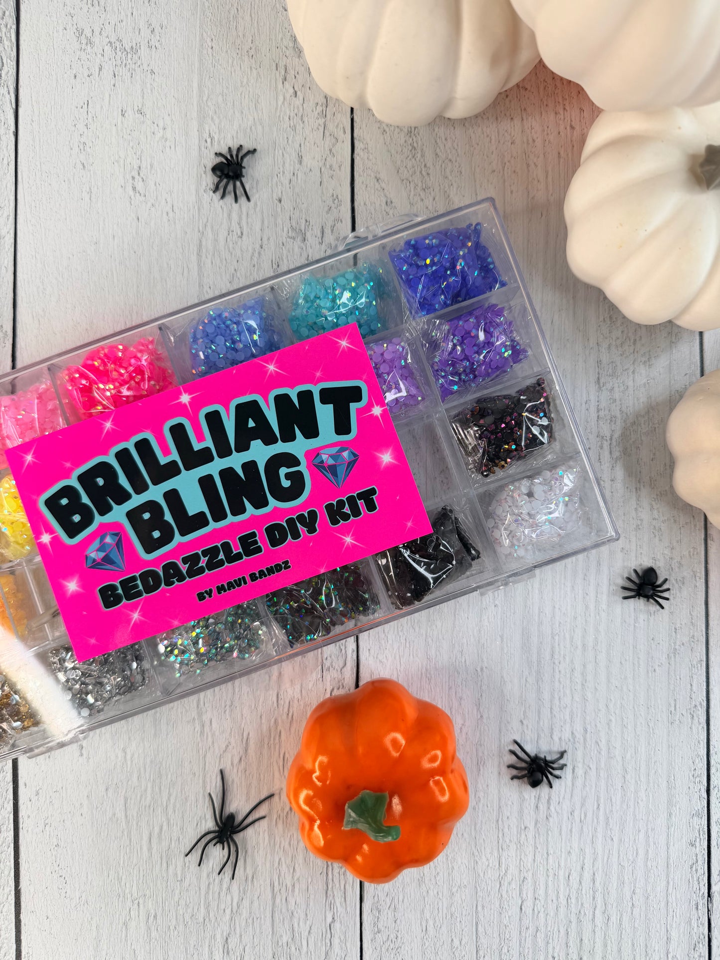 Pumpkin Bling Bar Party Activity Set