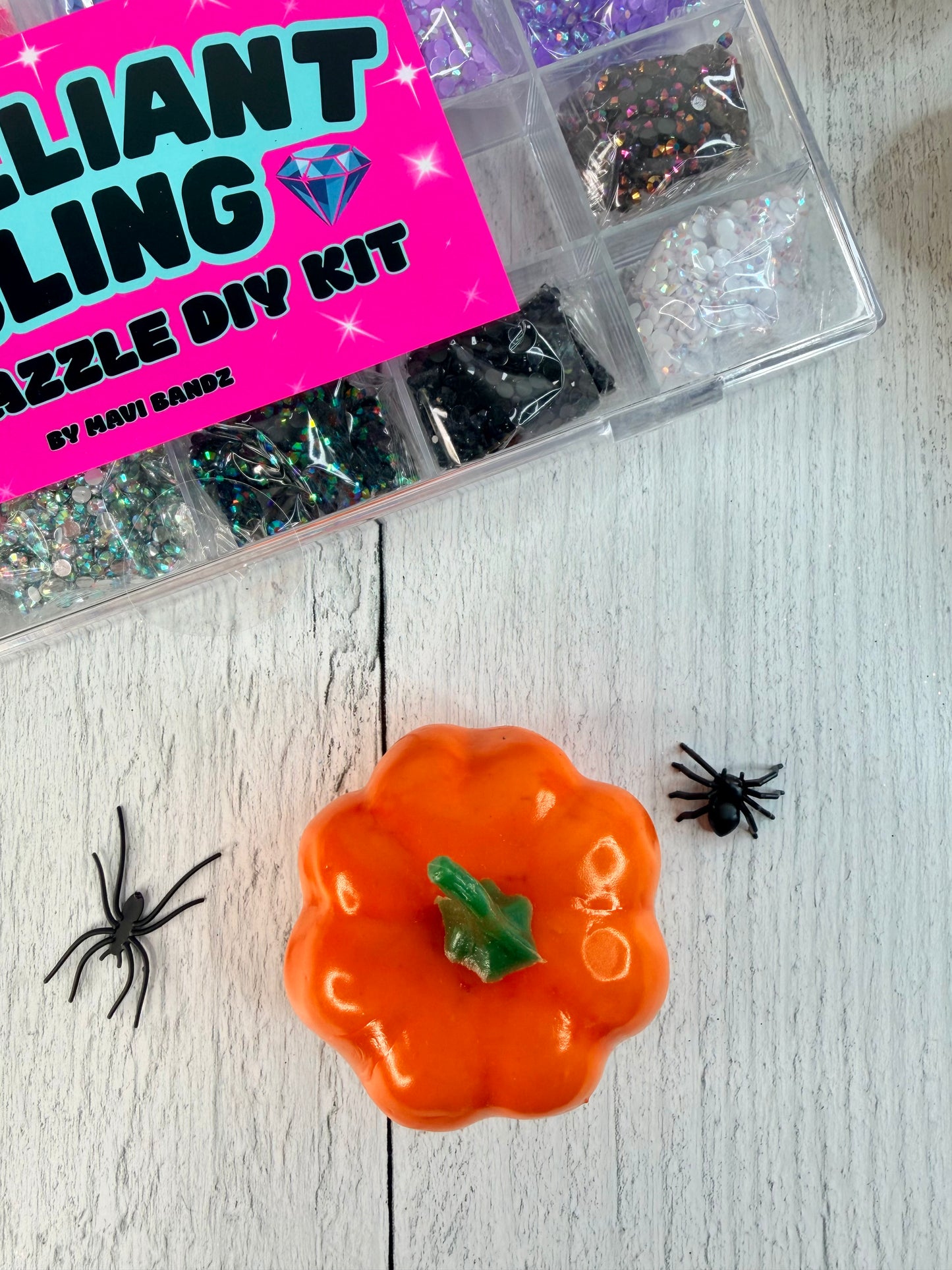 Pumpkin Bling Bar Party Activity Set