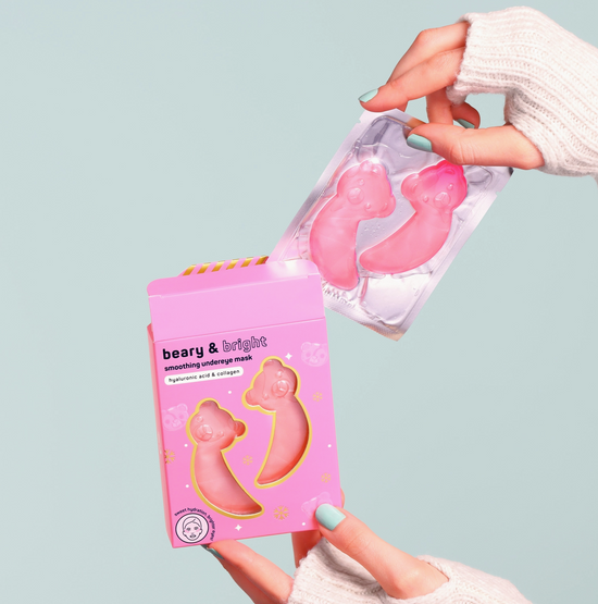 Christmas Holiday Beary & Bright Smoothing Undereye Masks