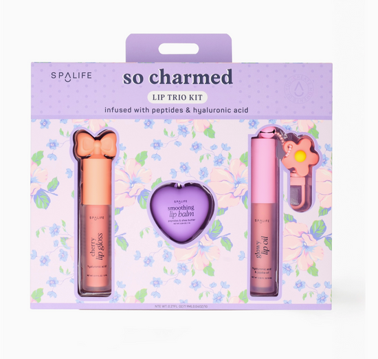 Christmas Holiday So Charmed Lip Trio Gift Set
