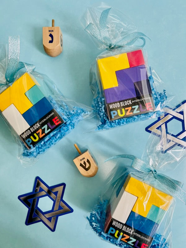 Hanukkah Puzzle Party Favor