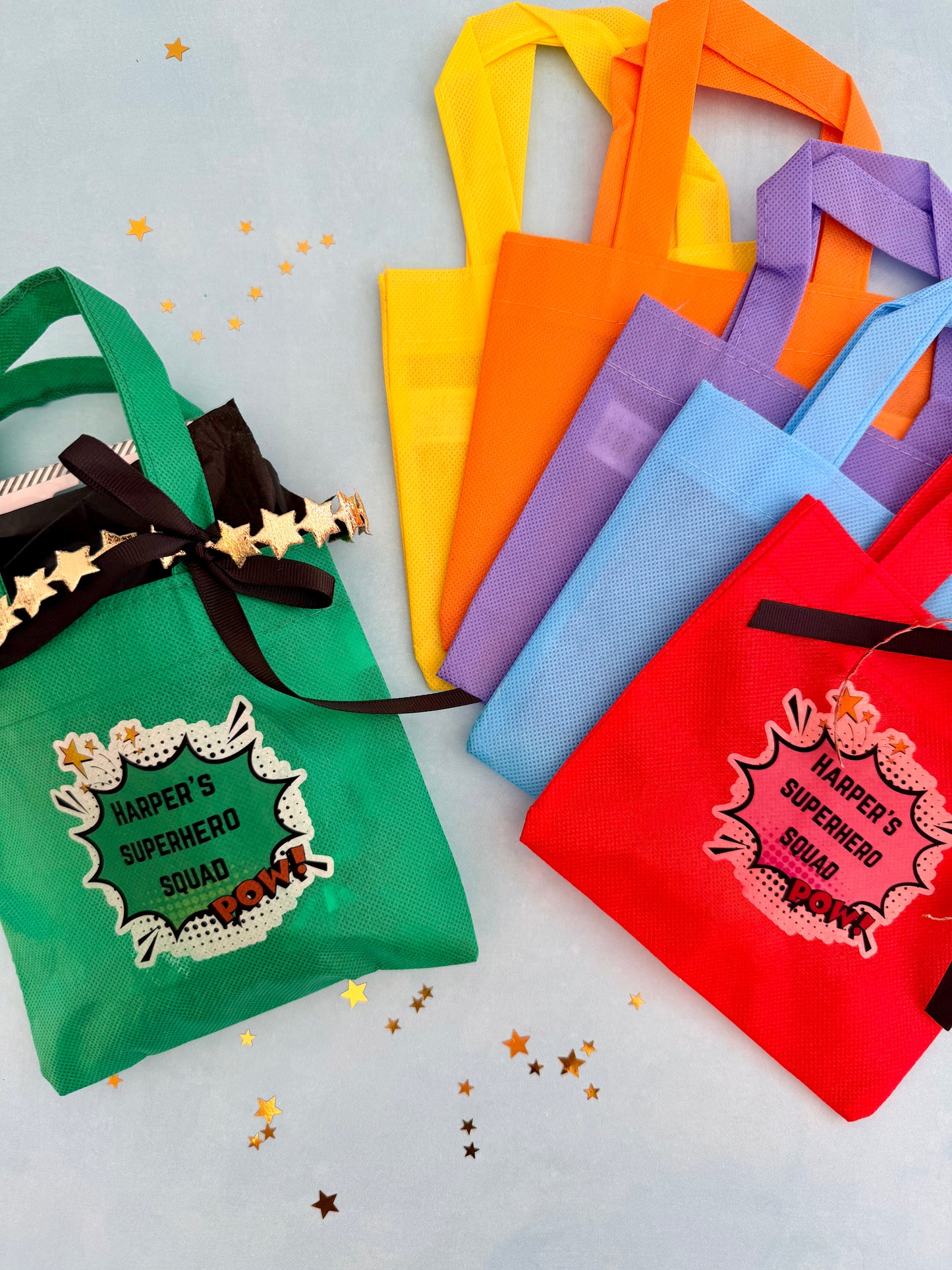 Pre-Made Superhero Adventure Party Favor Set