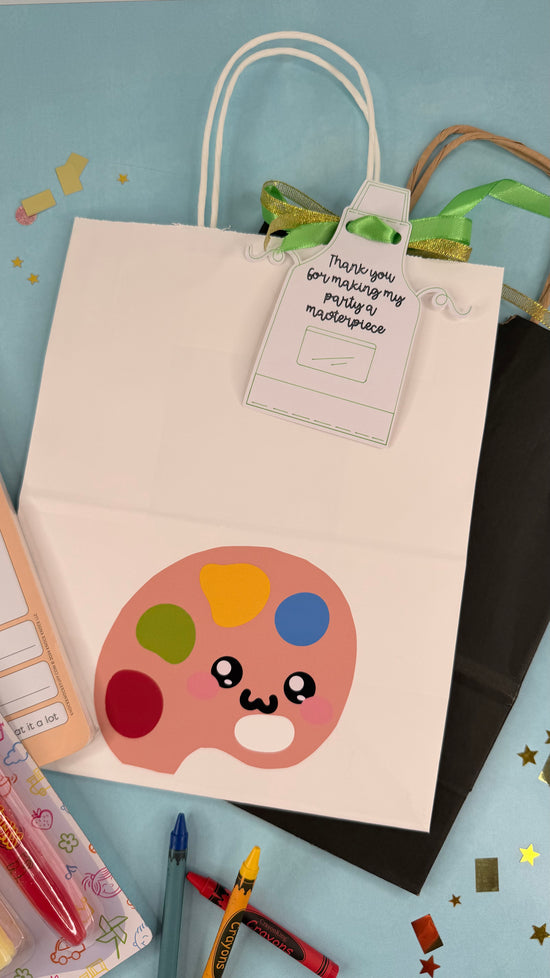 Pre-Made I'm An Artist Party Favor Set