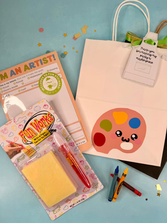 Pre-Made I'm An Artist Party Favor Set