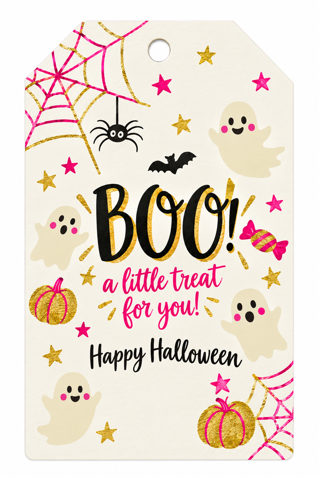 Personalized Halloween Creepy Crawly Party Favor Bags – Set of 10