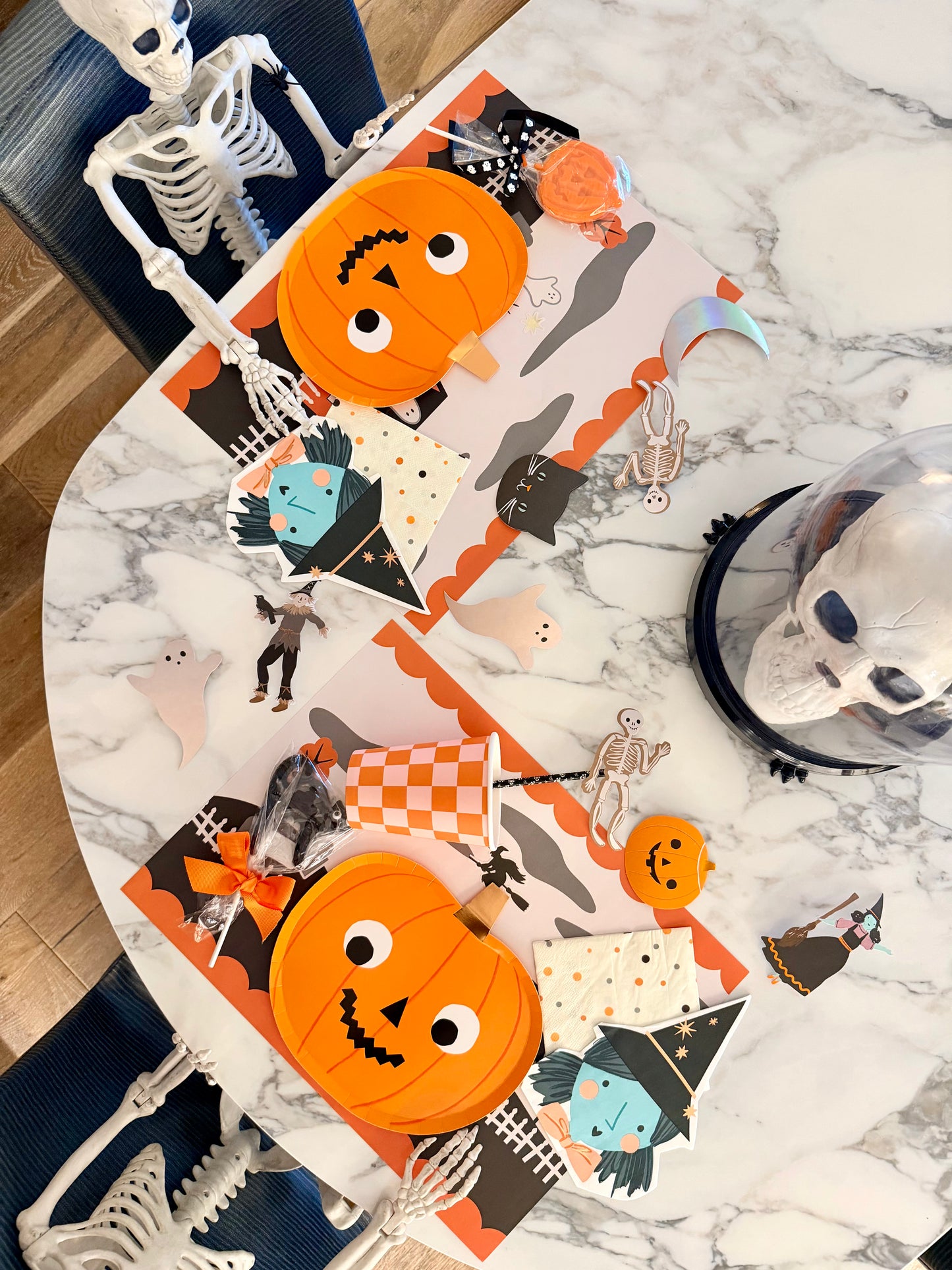 Halloween Placemat with Stickers