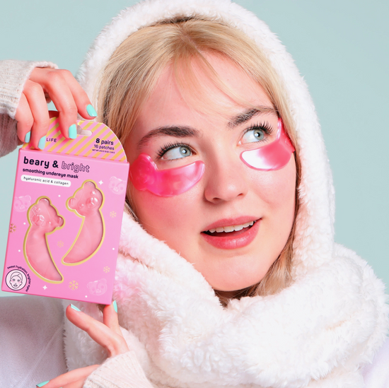 Christmas Holiday Beary & Bright Smoothing Undereye Masks