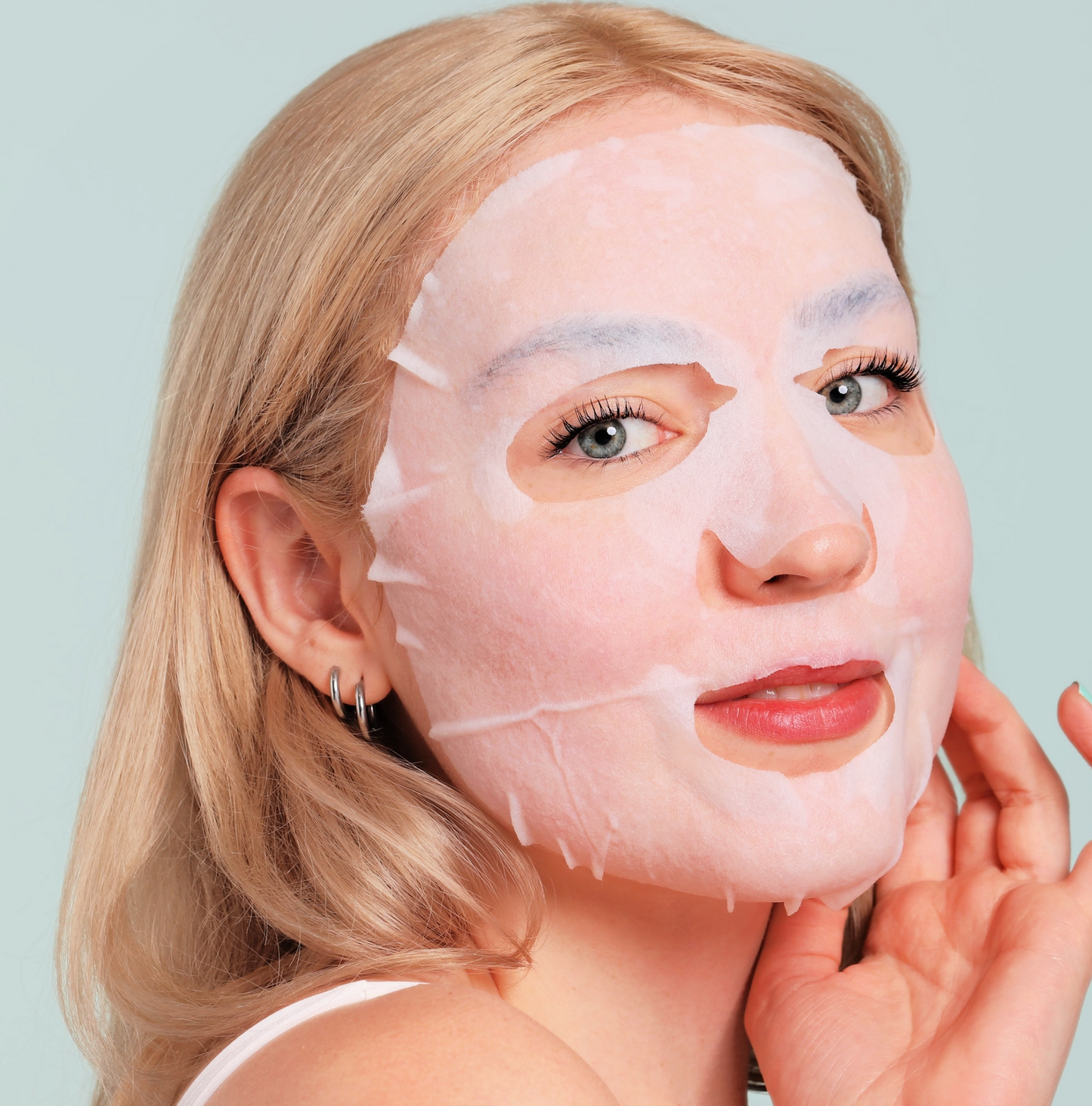 Candy Cane Sundae Christmas Holiday Brightening Facial Mask