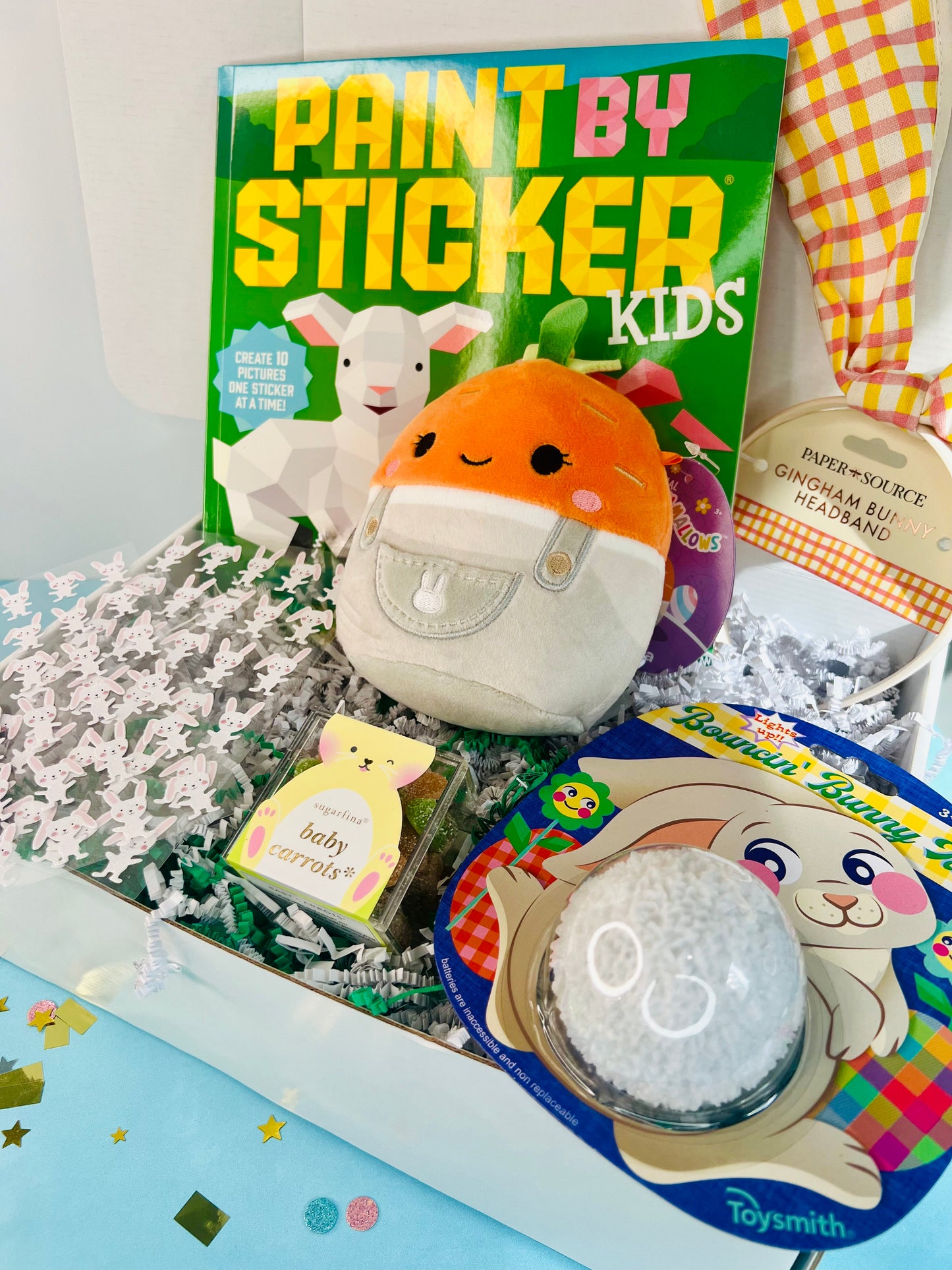 Glitter Bunny Hop Easter Gift Box
