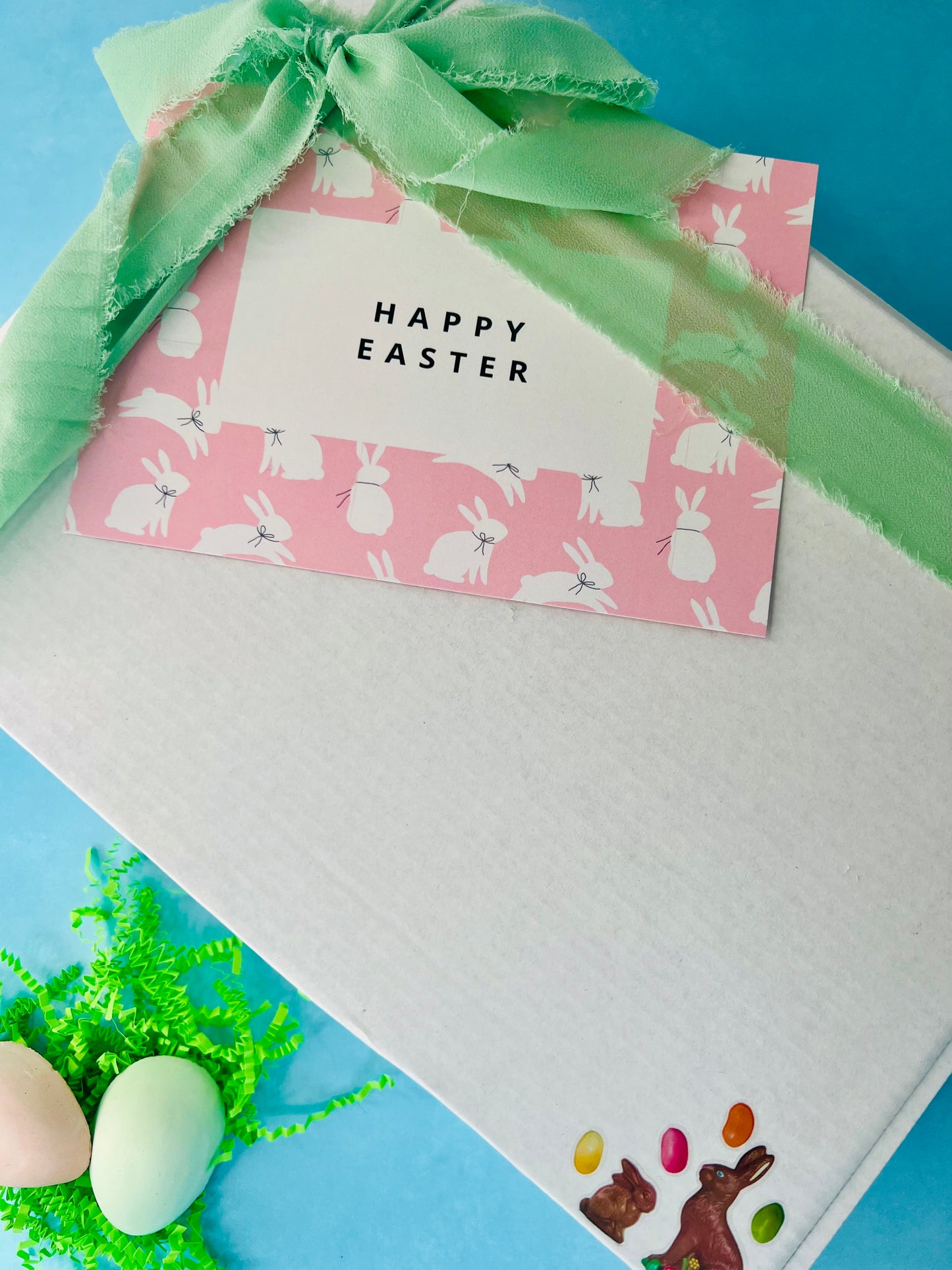 Bunny and Carrot Easter Gift Box