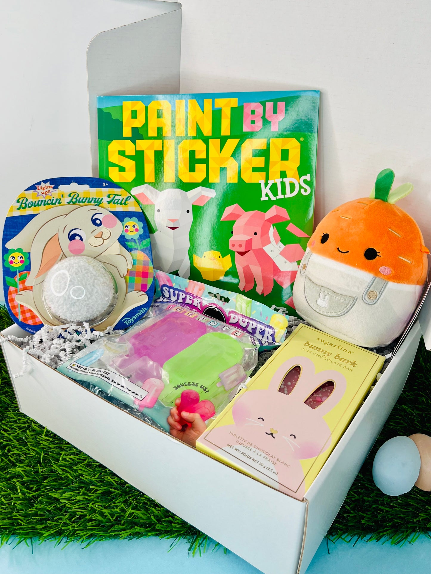 Bunny and Carrot Easter Gift Box