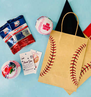 Pre-Made Baseball Season Party Favor Set