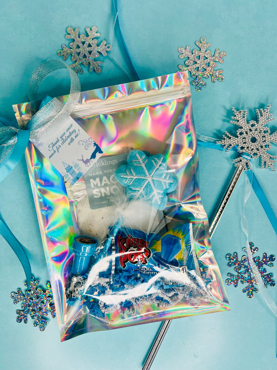 Pre-Made Thank You Snow Much Party Favor Set
