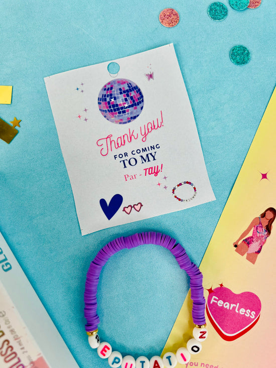 Pre-Made Swiftie Party Favor Set