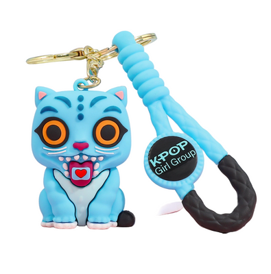 K-Pop Demon Hunters Keychain Bag Charm - Blue