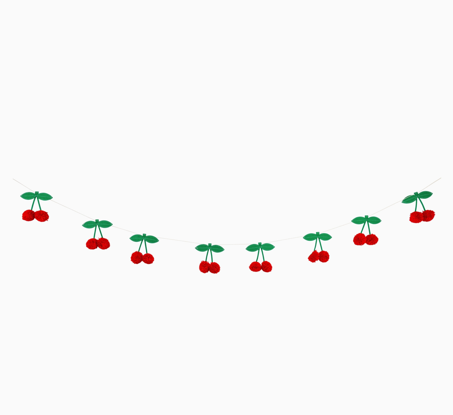 Illustration of cherries on a white background