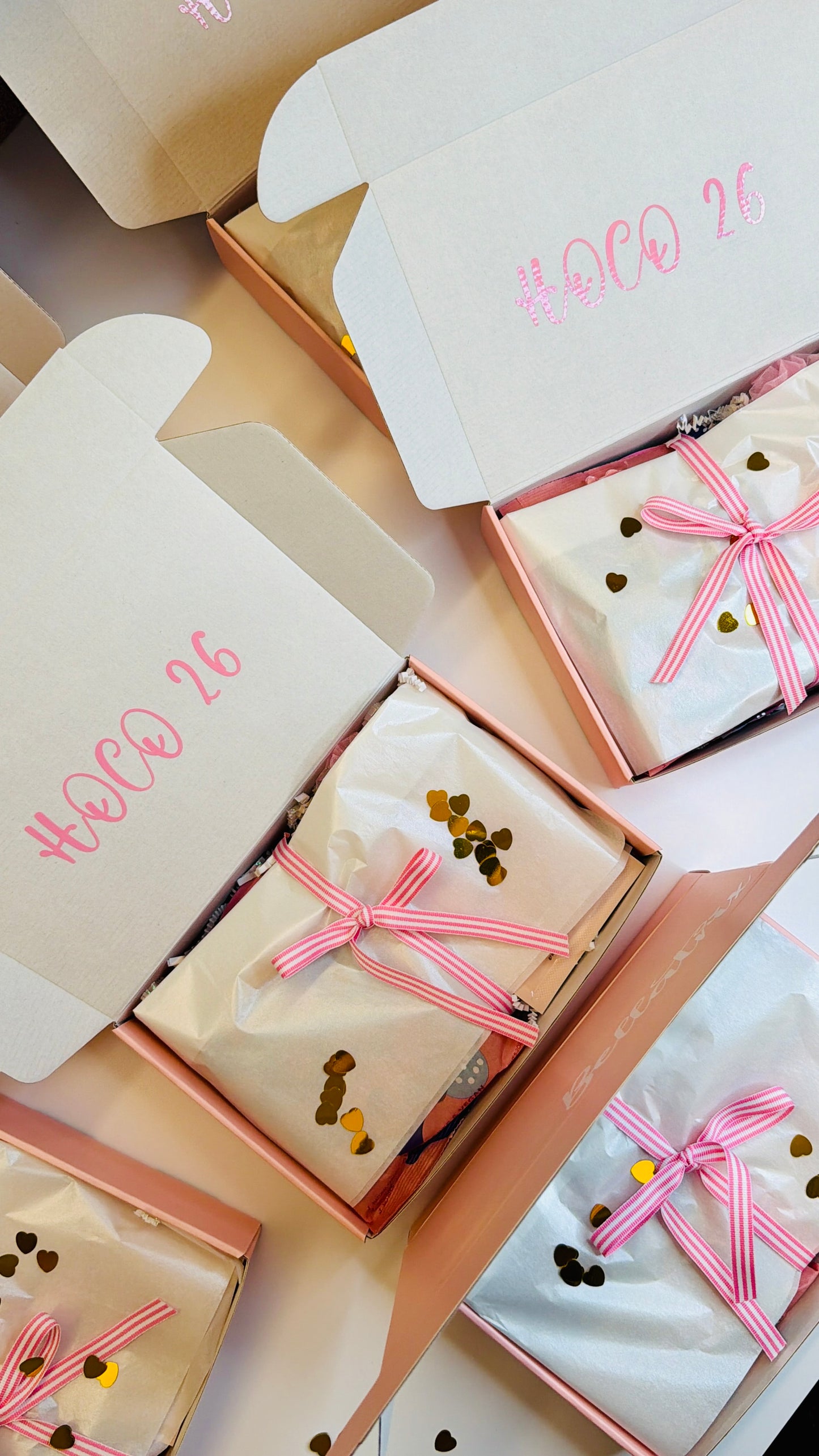 PRE-ORDER Personalized HOCO GRWM Gift Box - Set of 6
