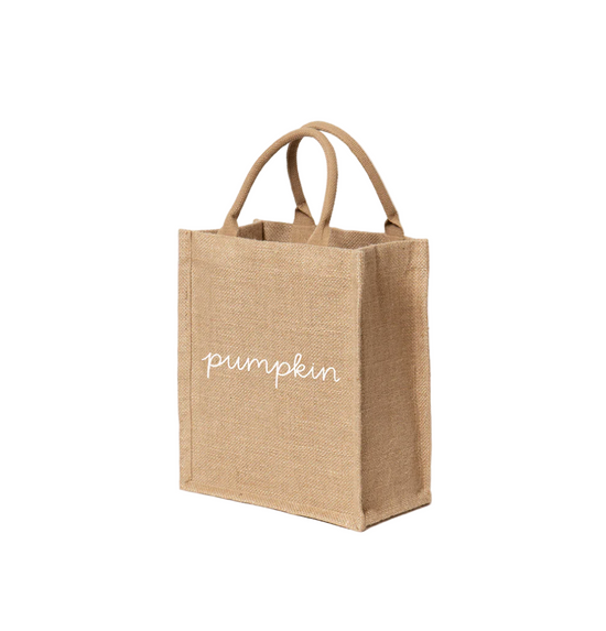 Reusable Pumpkin Gift Tote