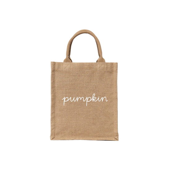 Reusable Pumpkin Gift Tote
