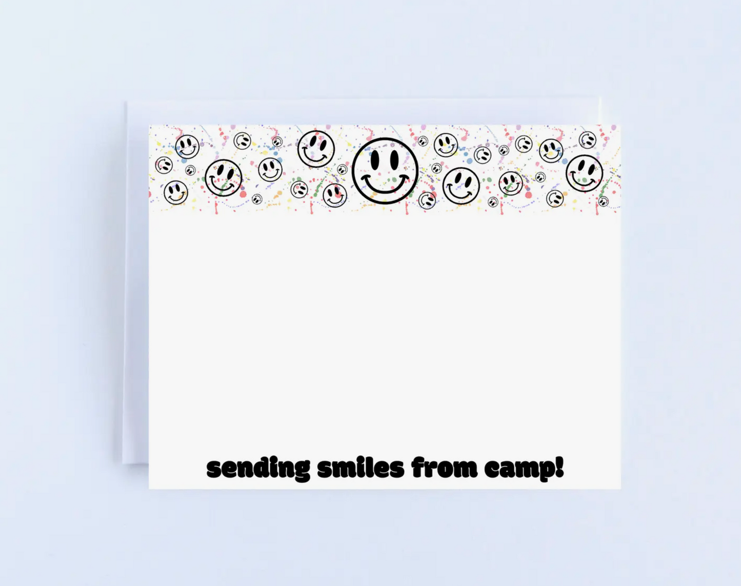 Splatter Smiley Faces