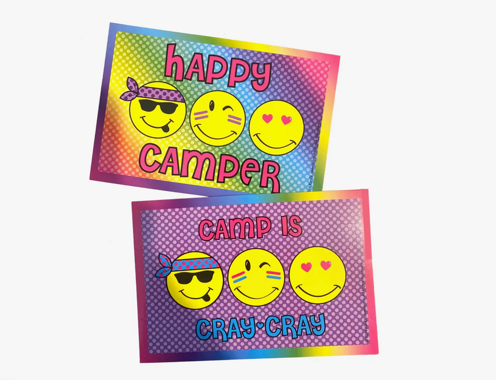 Happy Camper Camp Postcards