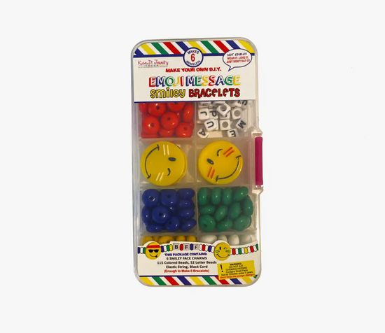 Make your own Bracelet Kit-Color War Emojis