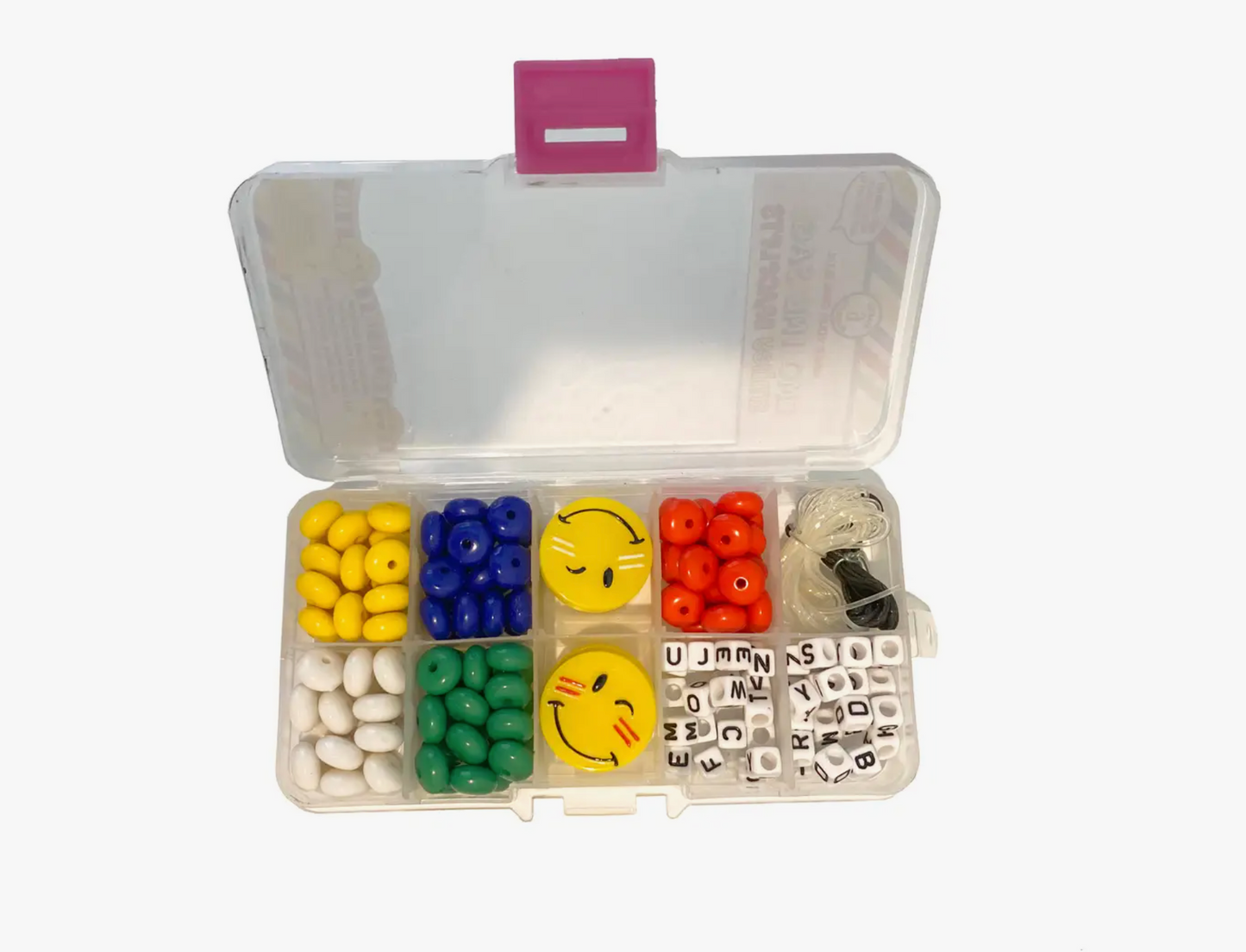 Make your own Bracelet Kit-Color War Emojis