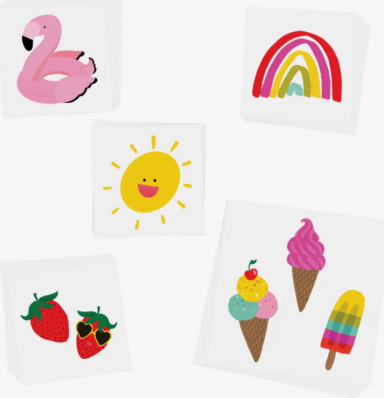Load image into Gallery viewer, Summer Fun - Temporary Tattoo
