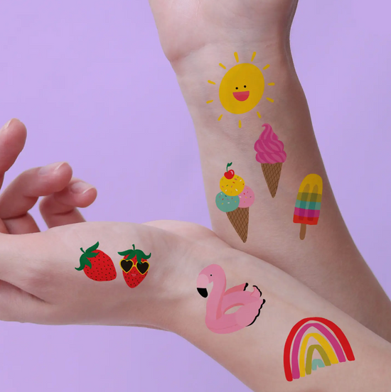 Load image into Gallery viewer, Summer Fun - Temporary Tattoo
