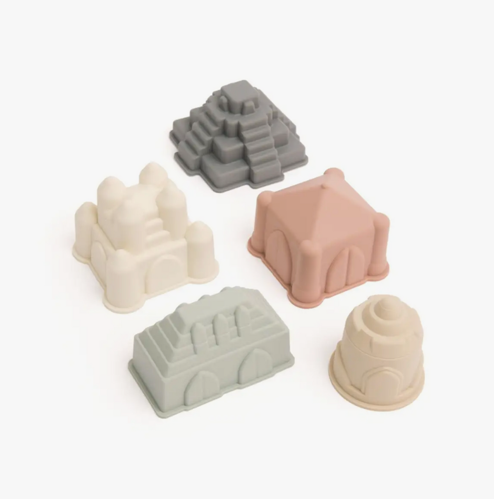 Silicone Beach Sand Mold Sets, Castle Building Kit