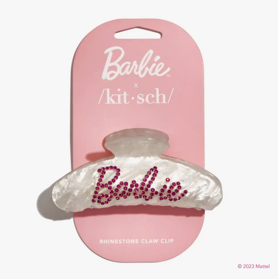 Load image into Gallery viewer, Barbie X Kitsch Rhinestone Claw Clip

