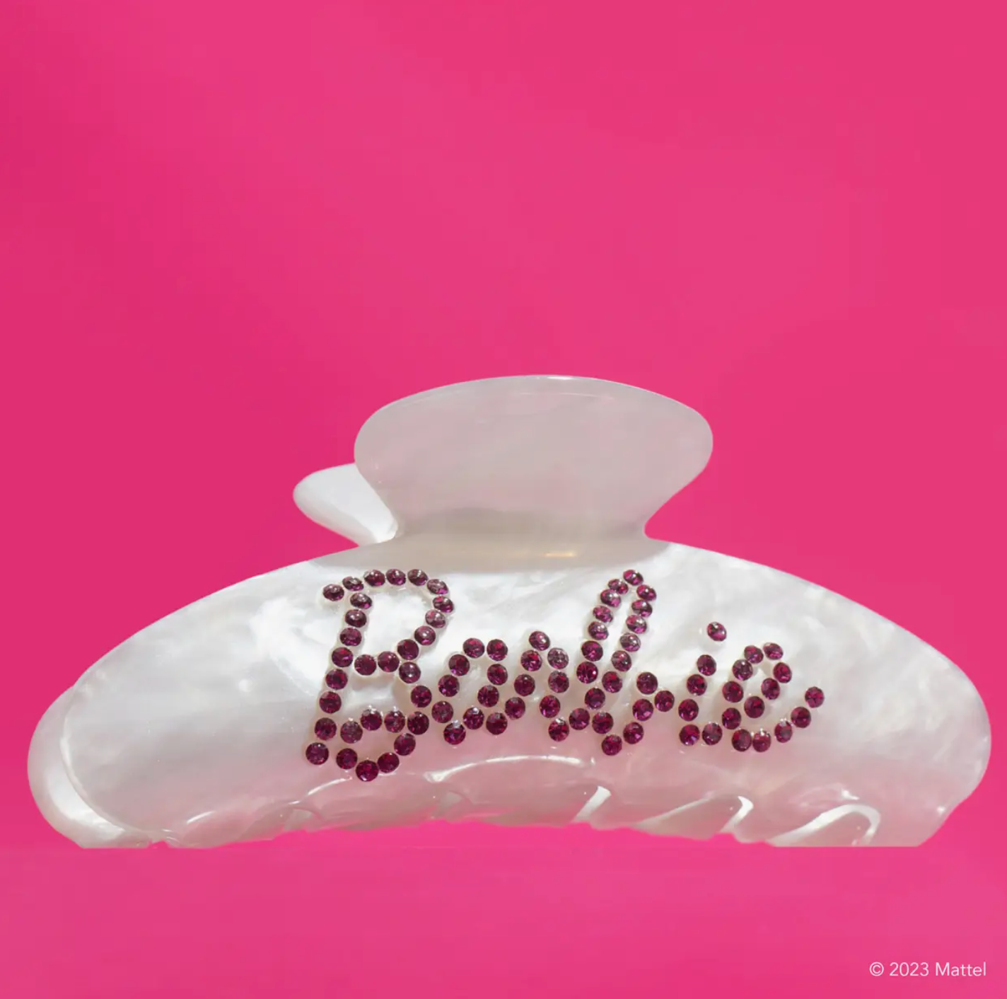 Load image into Gallery viewer, Barbie X Kitsch Rhinestone Claw Clip
