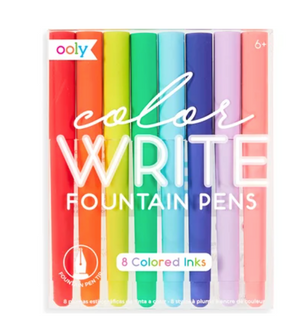 Color Write Fountain Pens